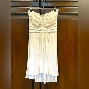 Sky Strapless Mini Dress